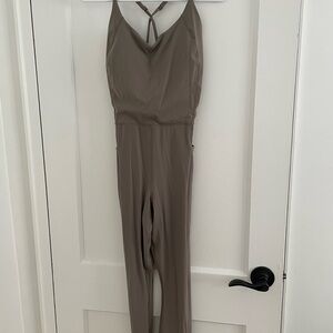 Calia Taupe Brown Jumpsuit